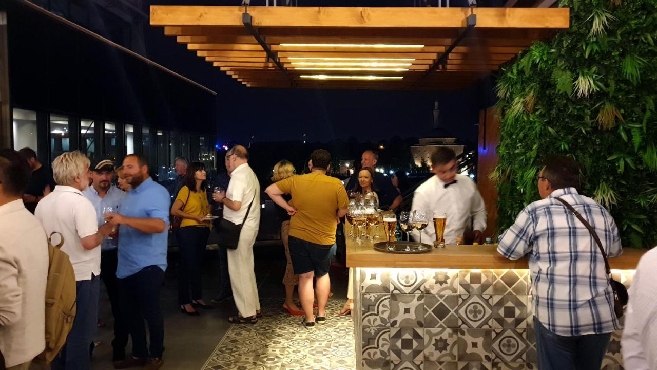 Hotel Arka Скоп'є Екстер'єр фото Rooftop bar in Belgrade