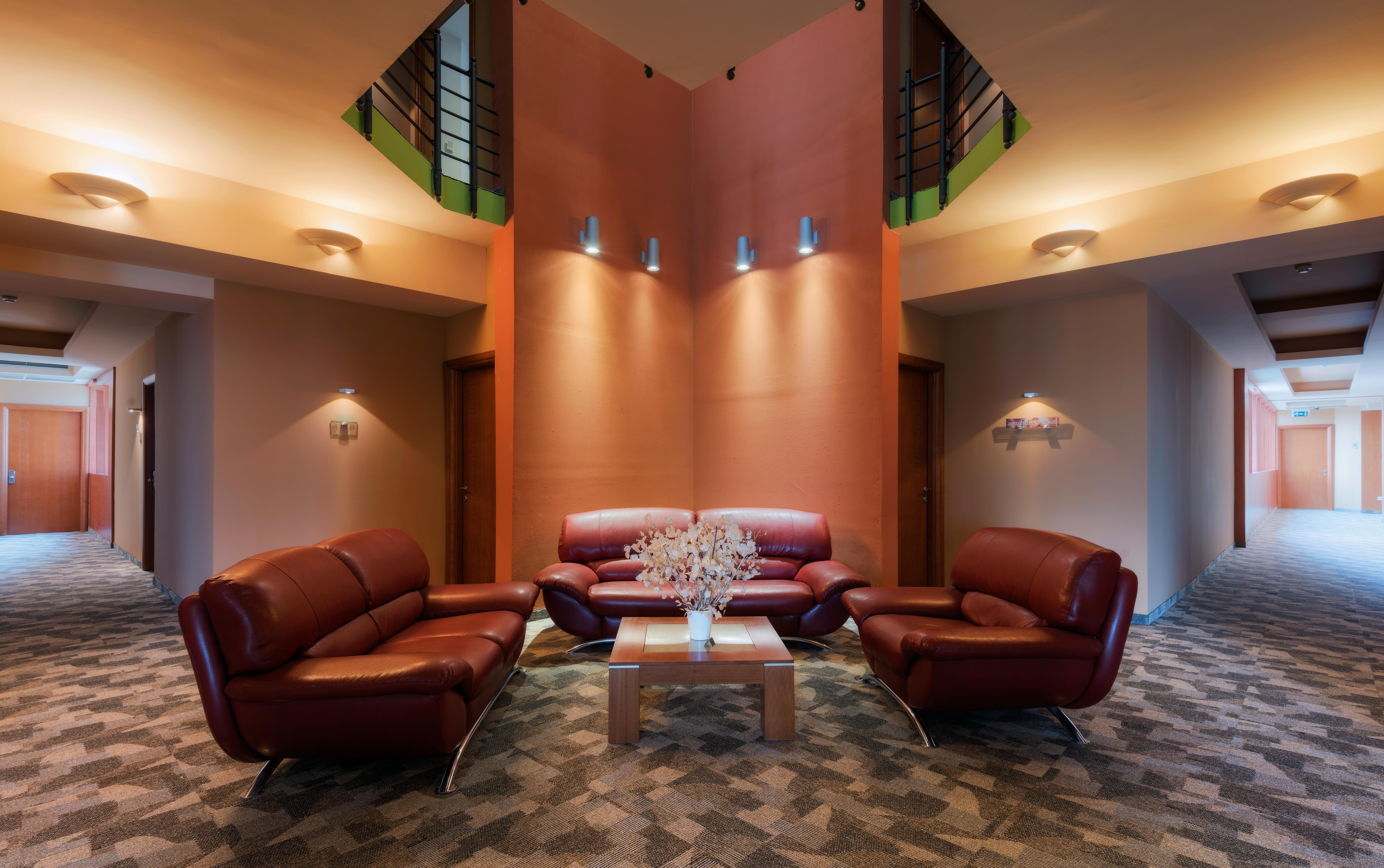 Hotel Arka Скоп'є Екстер'єр фото Interior of the hotel